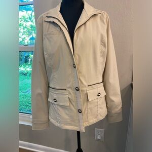 Prana Jacket Utility Safari Khaki Size Large